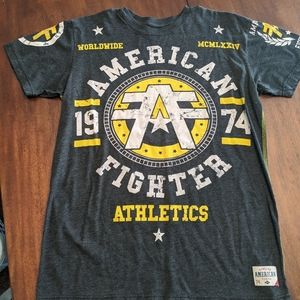 American fighter t shirt